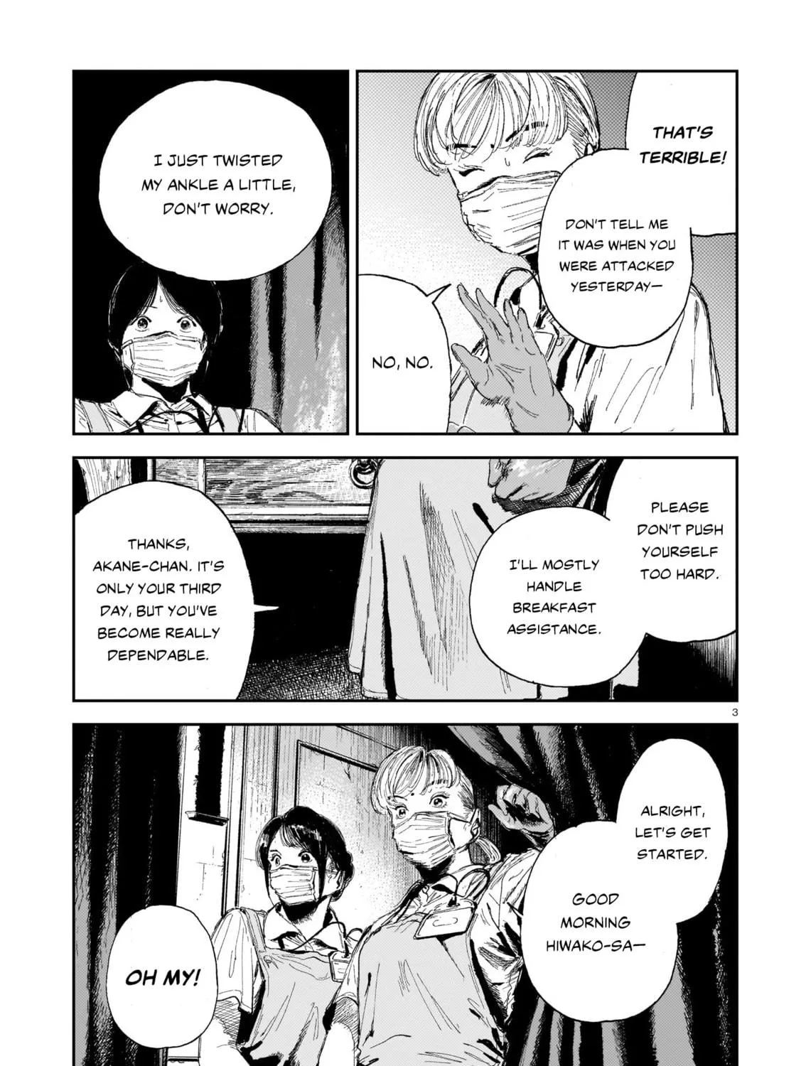Read Shikabane Kaigo chapter 9 image 4 on Lezhin