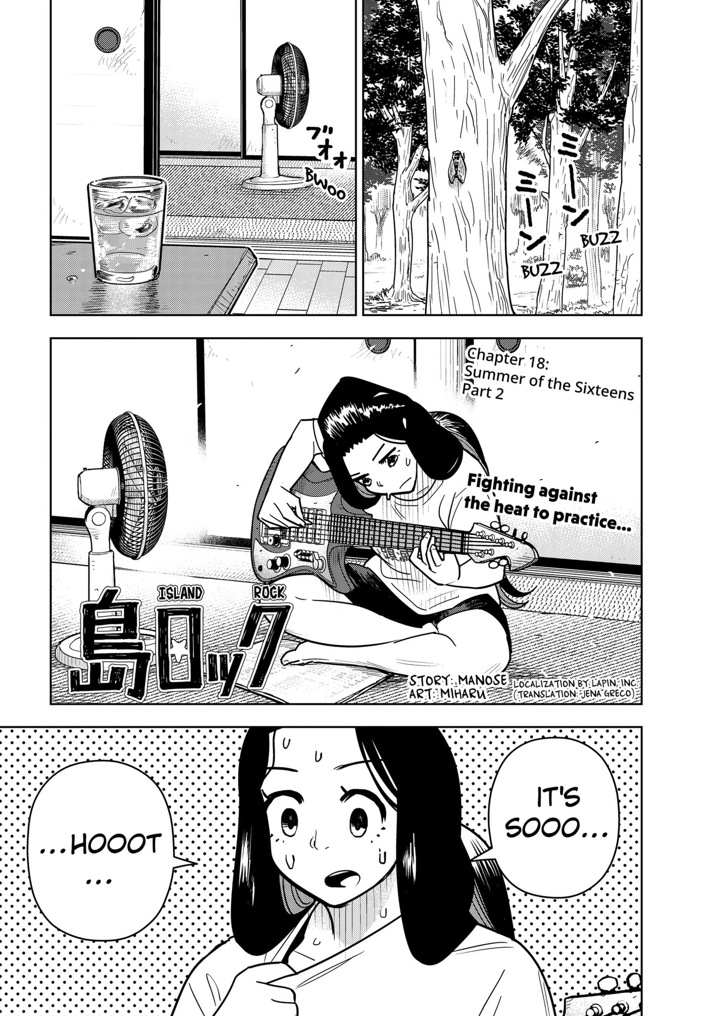 Shima Rock Chapter 18 page 1 - 