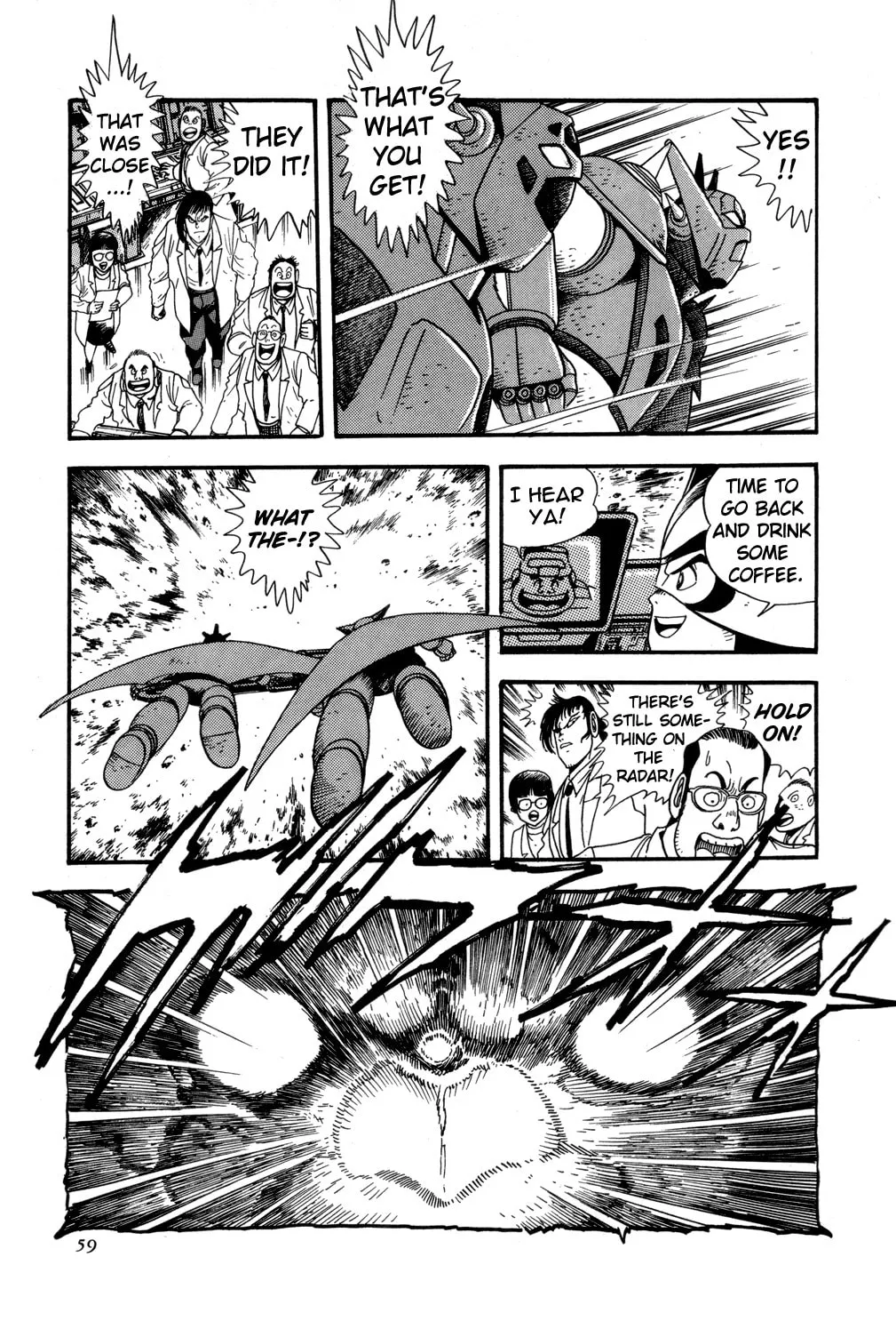 Read Shin Getter Robo chapter 2 image 12 on Lezhin