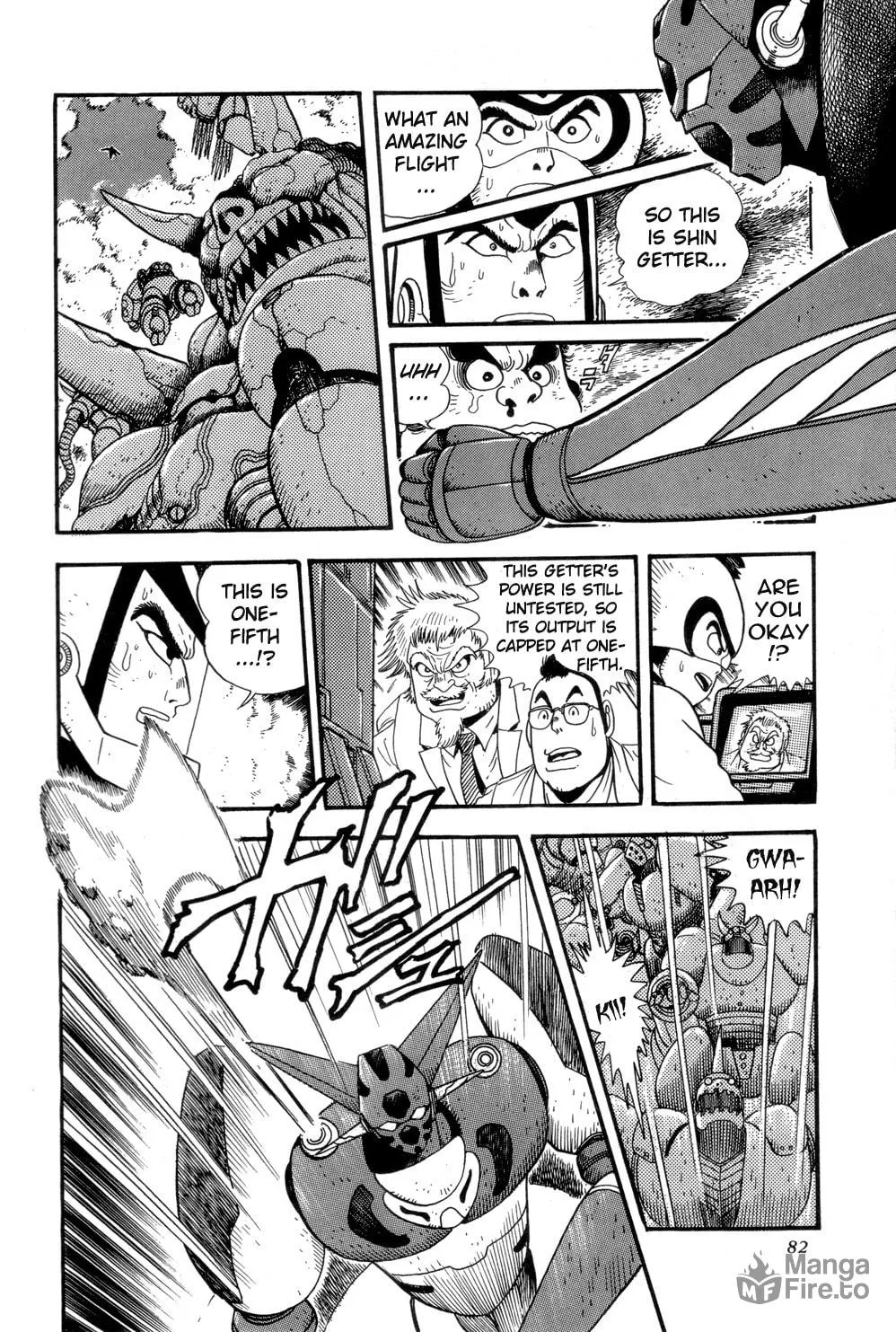 Read Shin Getter Robo chapter 2 image 35 on Lezhin