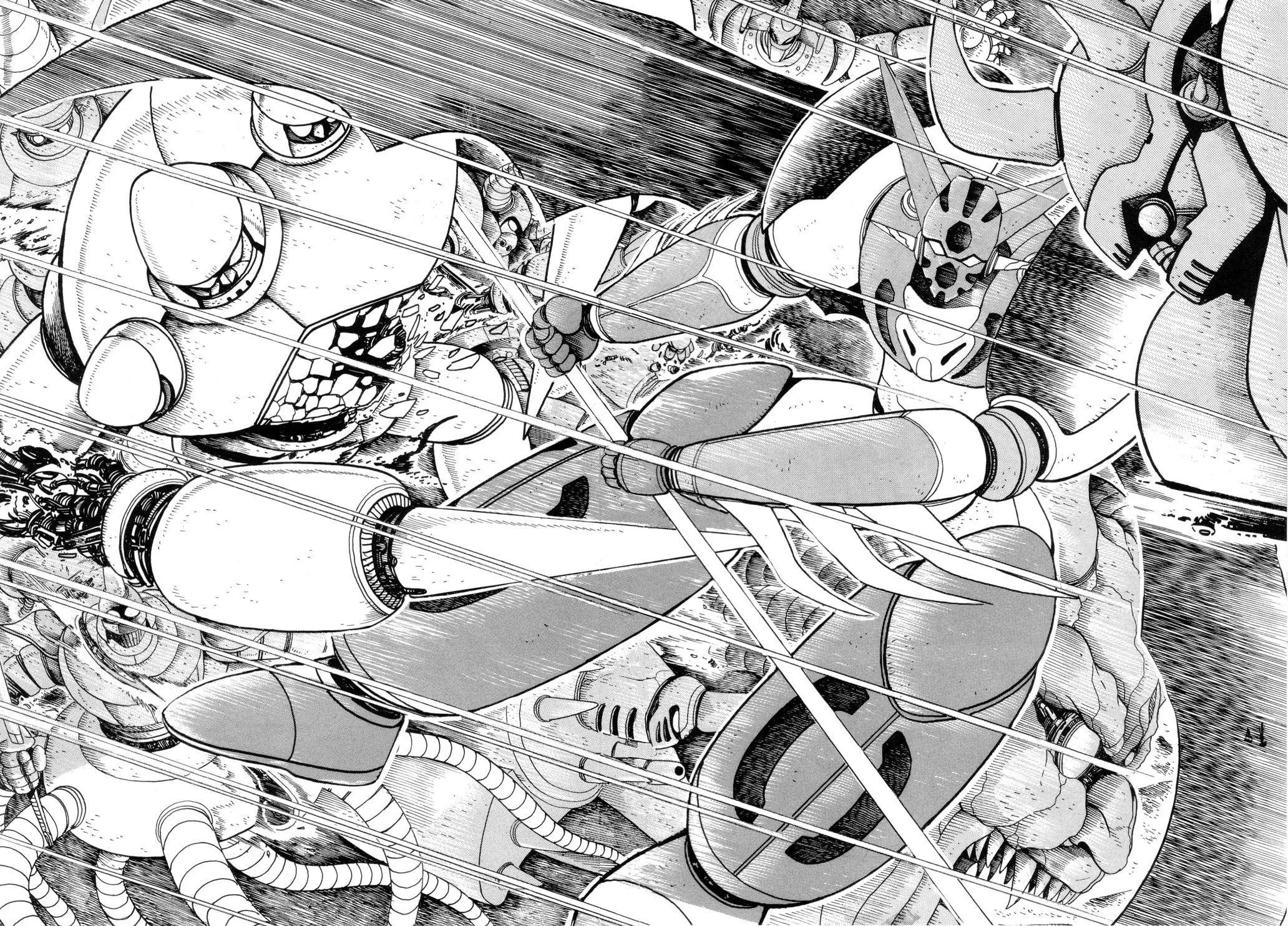 Read Shin Getter Robo chapter 2 image 37 on Lezhin