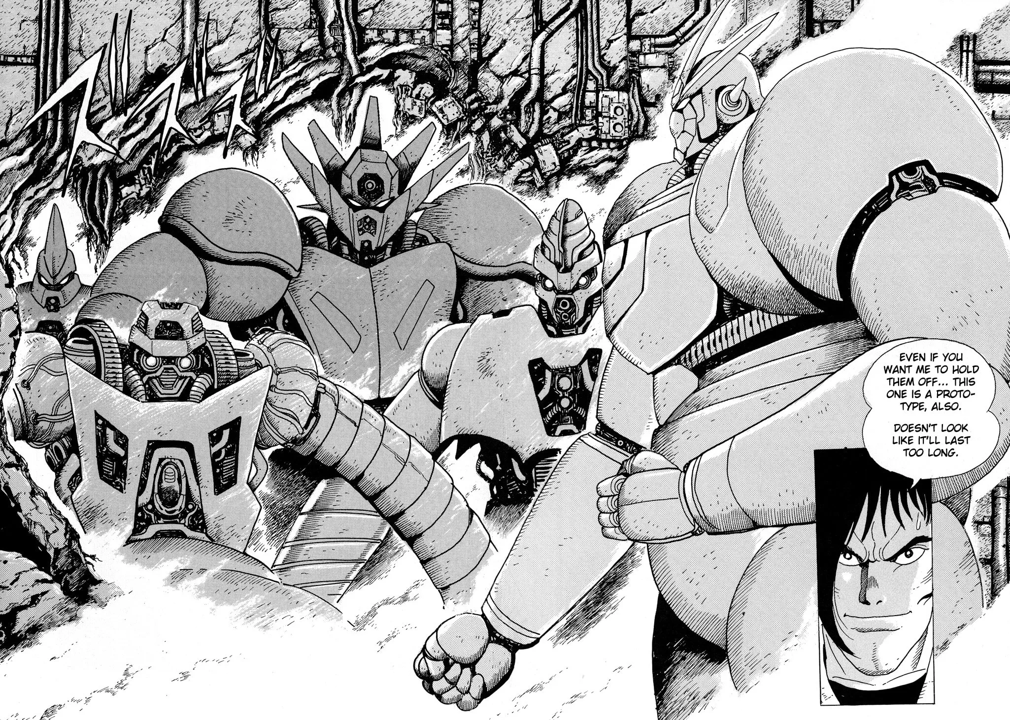 Read Shin Getter Robo chapter 8 image 45 on Lezhin