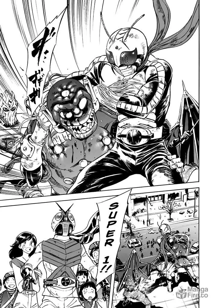 Read Shin Kamen Rider Spirits chapter 13 image 4 on Lezhin