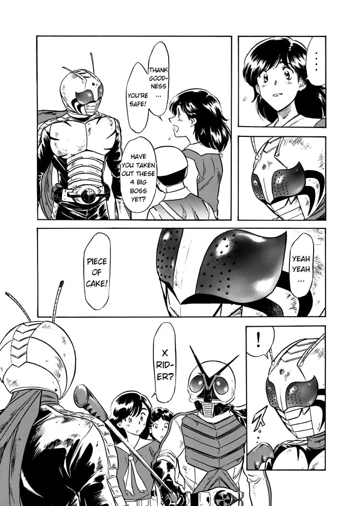 Read Shin Kamen Rider Spirits chapter 13 image 7 on Lezhin
