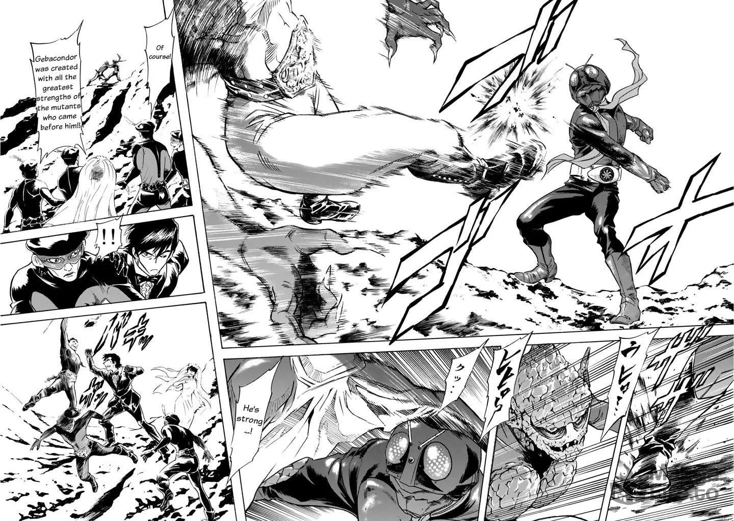 Read Shin Kamen Rider Spirits chapter 2 image 2 on Lezhin