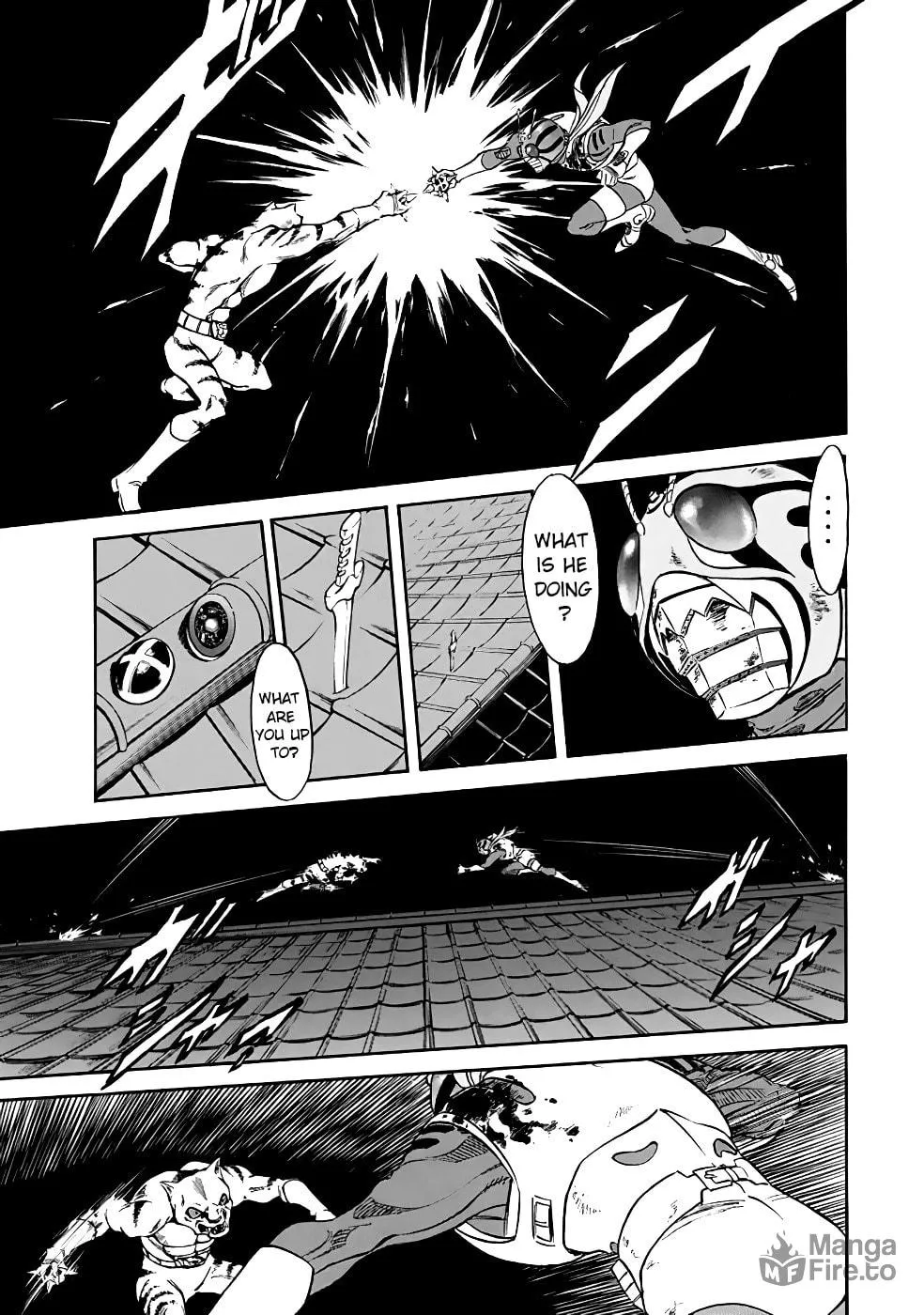 Read Shin Kamen Rider Spirits chapter 21 image 14 on Lezhin