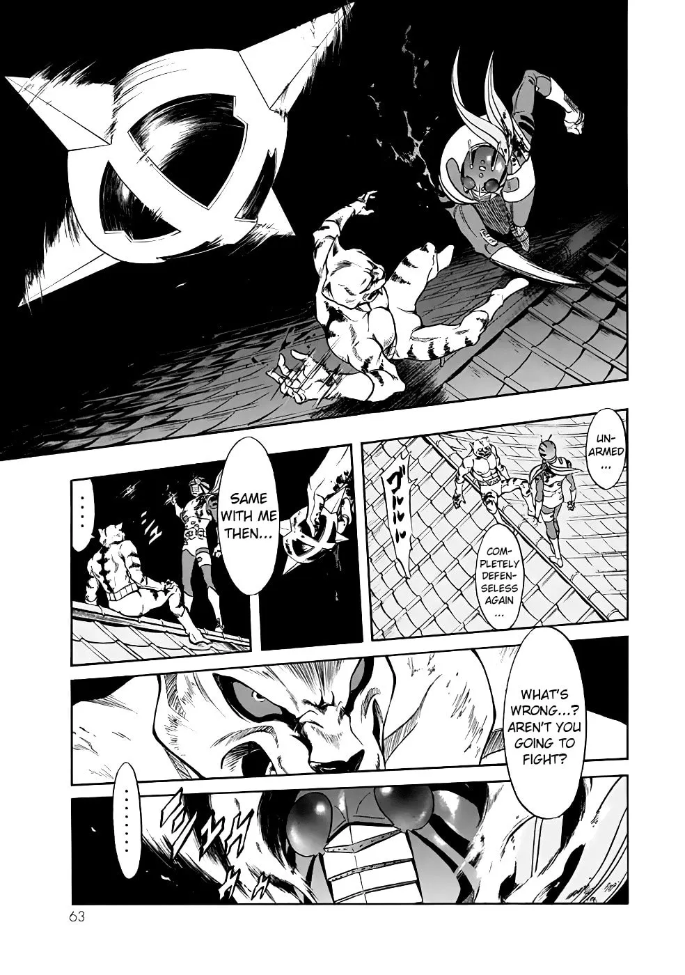 Read Shin Kamen Rider Spirits chapter 21 image 16 on Lezhin