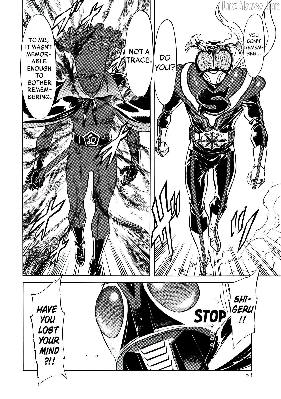 Read Shin Kamen Rider Spirits chapter 39 image 7 on Lezhin