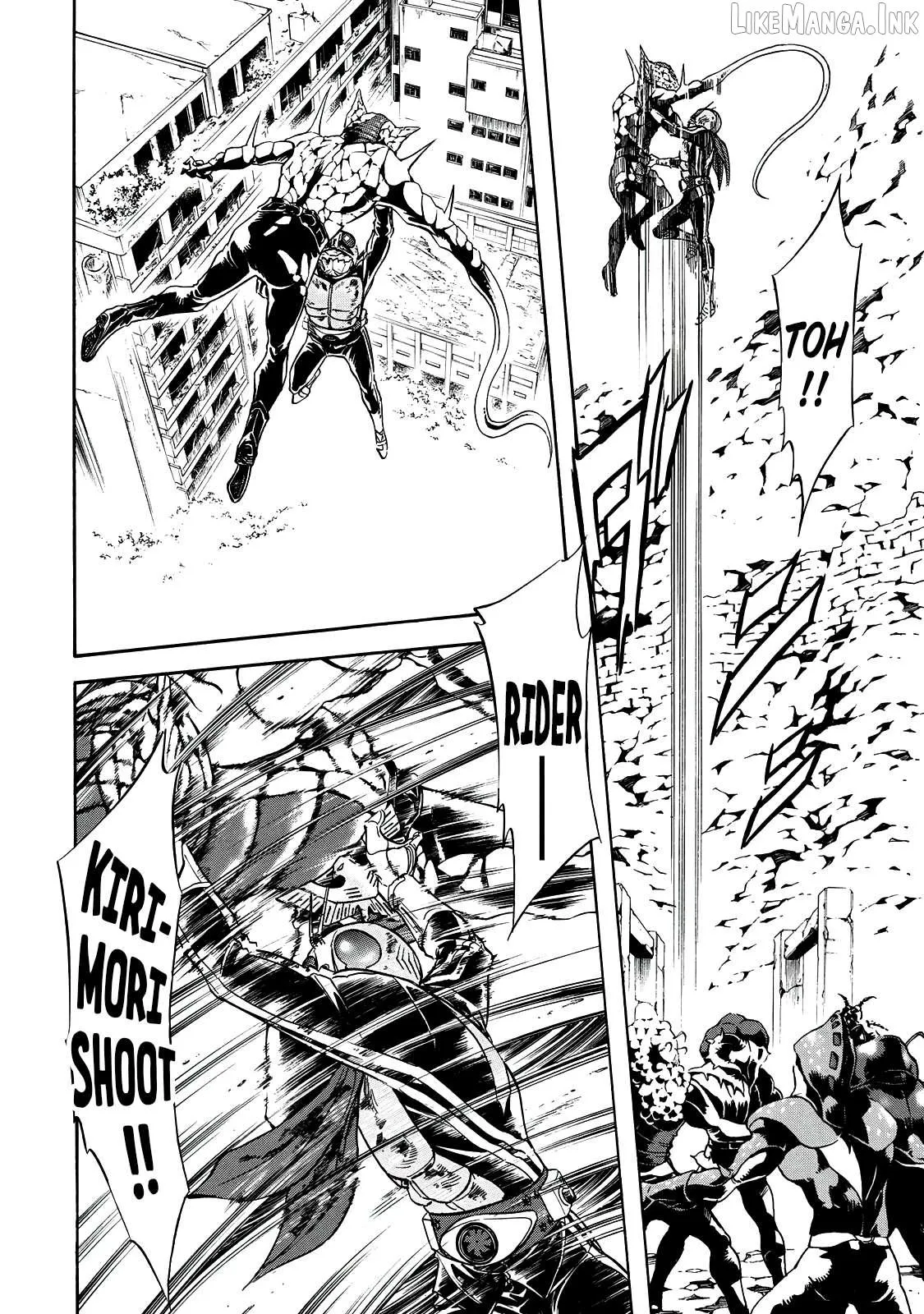 Read Shin Kamen Rider Spirits chapter 39 image 71 on Lezhin