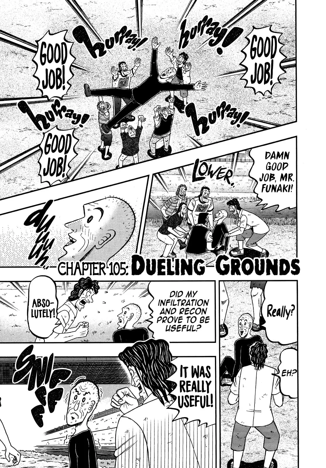 Shin Kurosawa - Saikyou Densetsu Chapter 105 page 3 - 