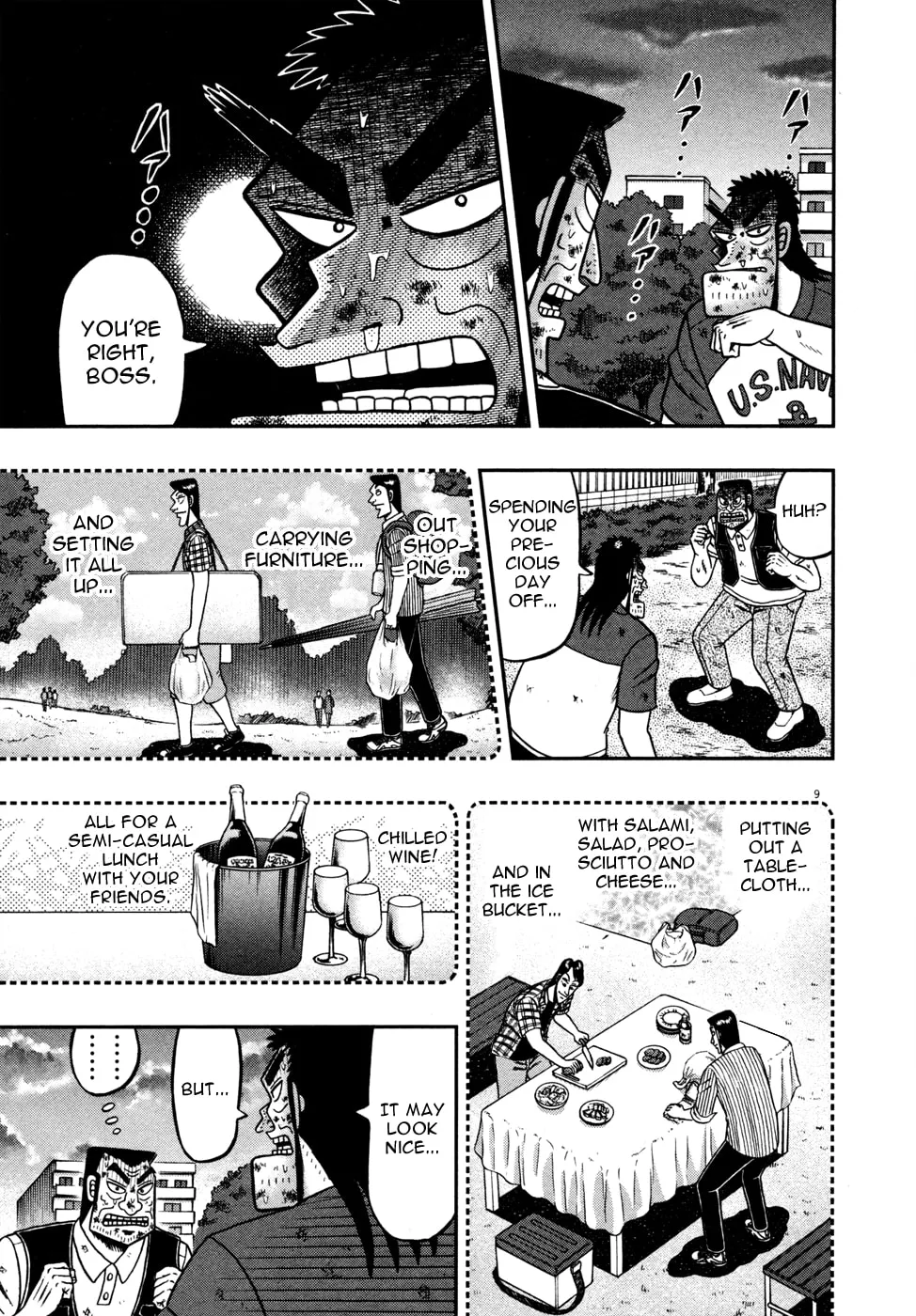 Shin Kurosawa - Saikyou Densetsu Chapter 22 page 9 - 