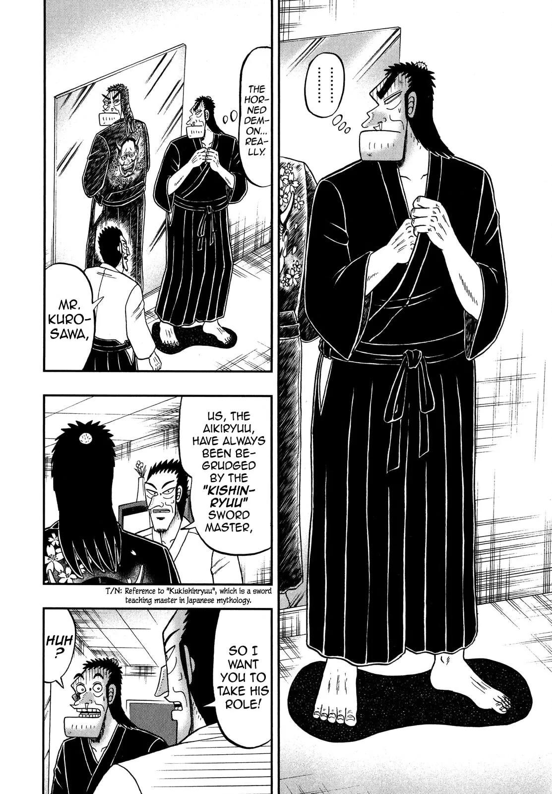 Shin Kurosawa - Saikyou Densetsu Chapter 67 page 14 - 