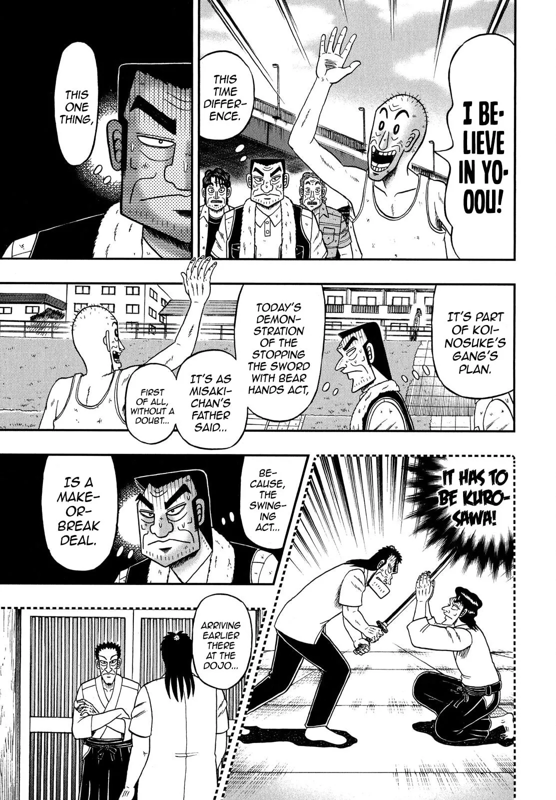 Shin Kurosawa - Saikyou Densetsu Chapter 67 page 7 - 