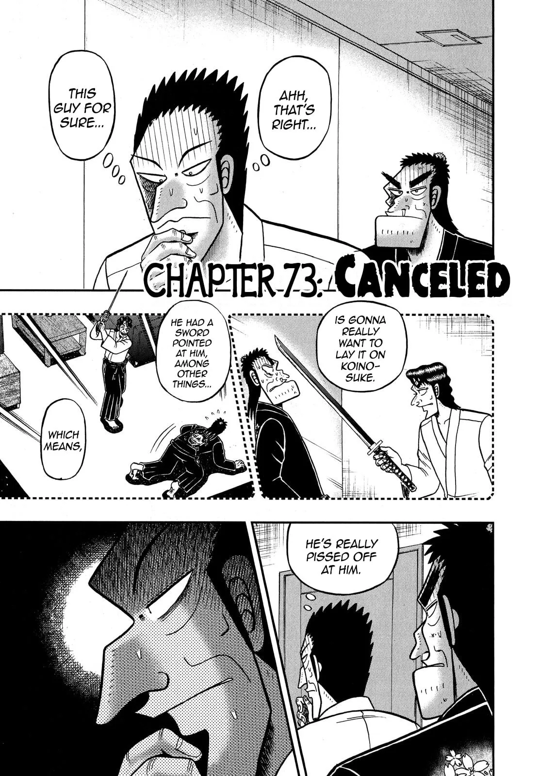 Shin Kurosawa - Saikyou Densetsu Chapter 73 page 3 - 