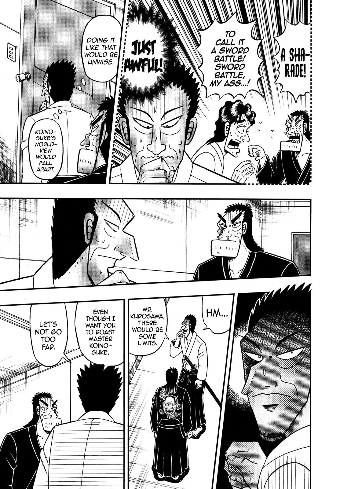 Shin Kurosawa - Saikyou Densetsu Chapter 73 page 5 - 