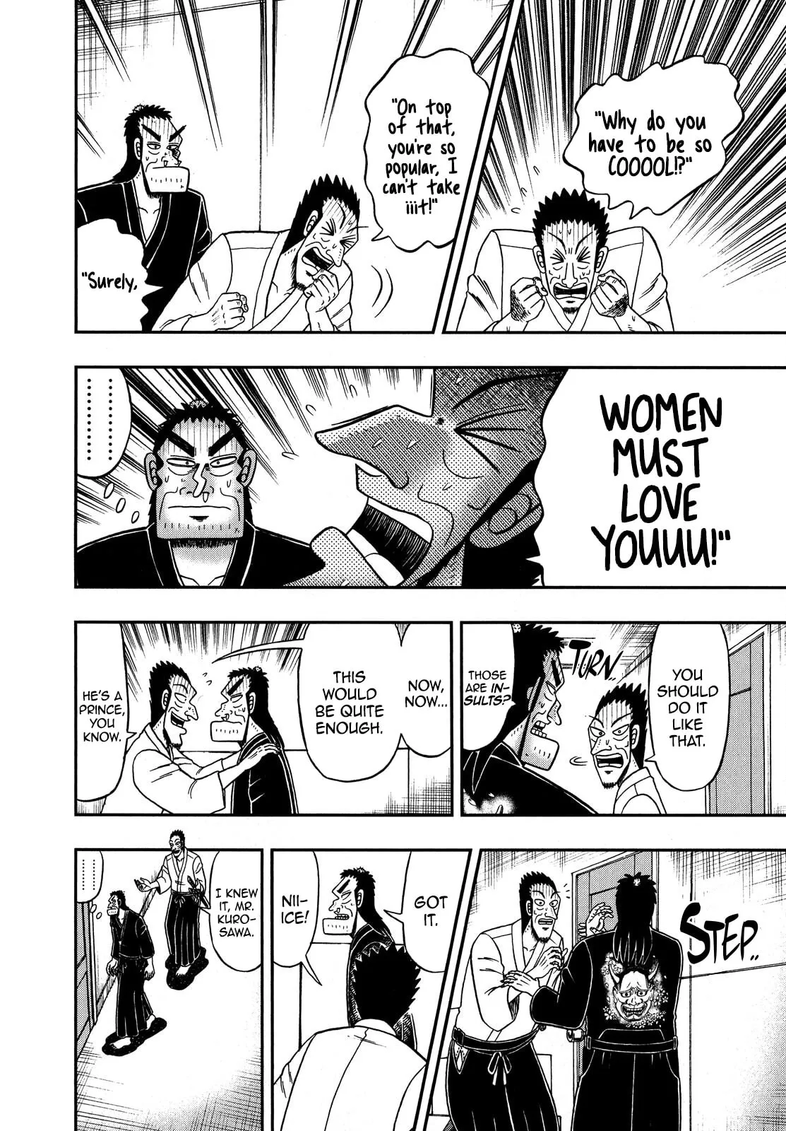 Shin Kurosawa - Saikyou Densetsu Chapter 73 page 8 - 