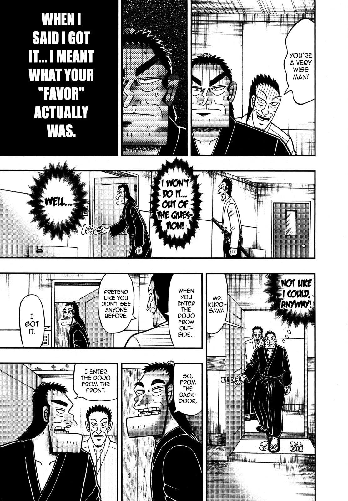 Shin Kurosawa - Saikyou Densetsu Chapter 73 page 9 - 