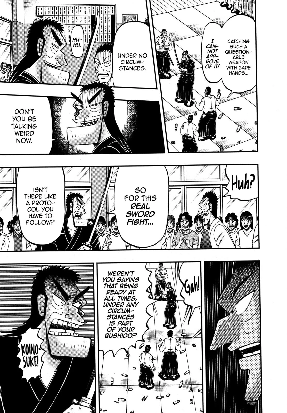 Shin Kurosawa - Saikyou Densetsu Chapter 78 page 8 - 