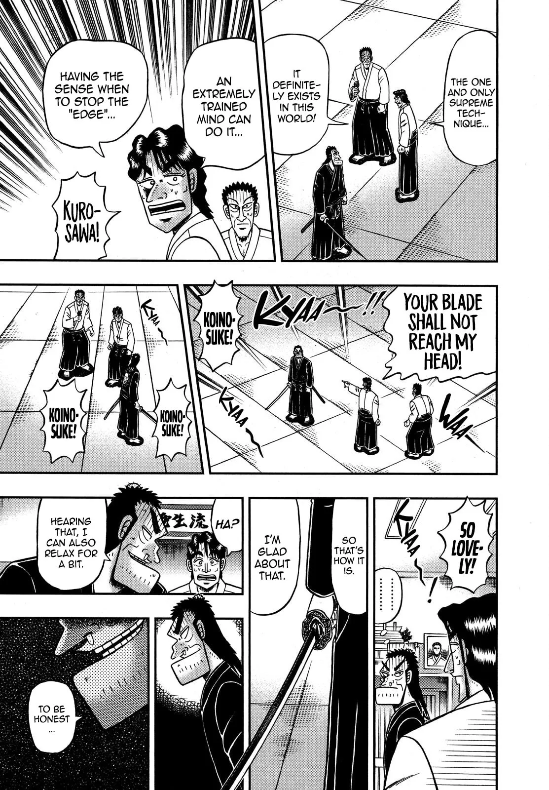 Shin Kurosawa - Saikyou Densetsu Chapter 79 page 17 - 