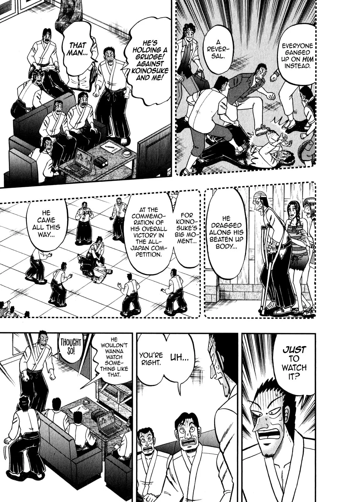Shin Kurosawa - Saikyou Densetsu Chapter 85 page 21 - 