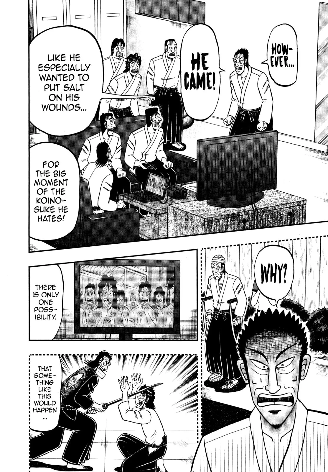 Shin Kurosawa - Saikyou Densetsu Chapter 85 page 22 - 