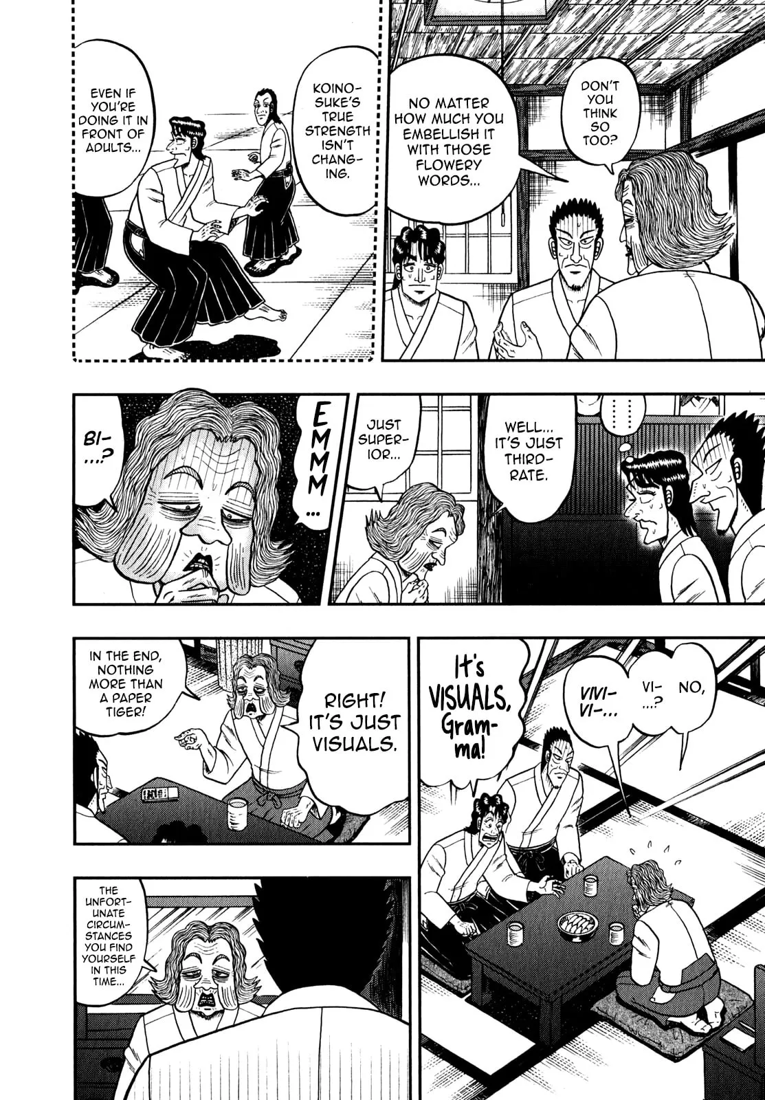 Shin Kurosawa - Saikyou Densetsu Chapter 86 page 12 - 