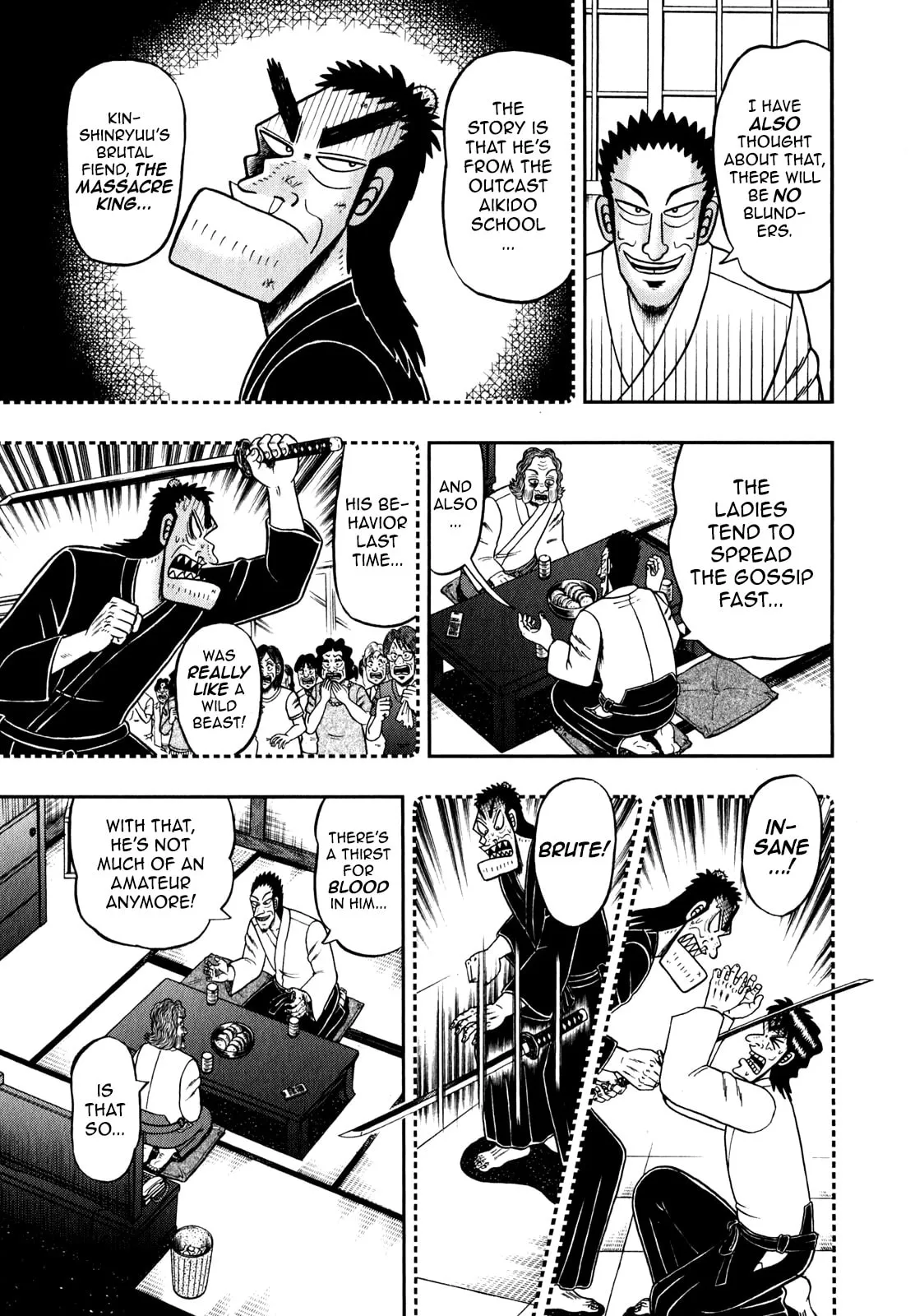 Shin Kurosawa - Saikyou Densetsu Chapter 87 page 21 - 