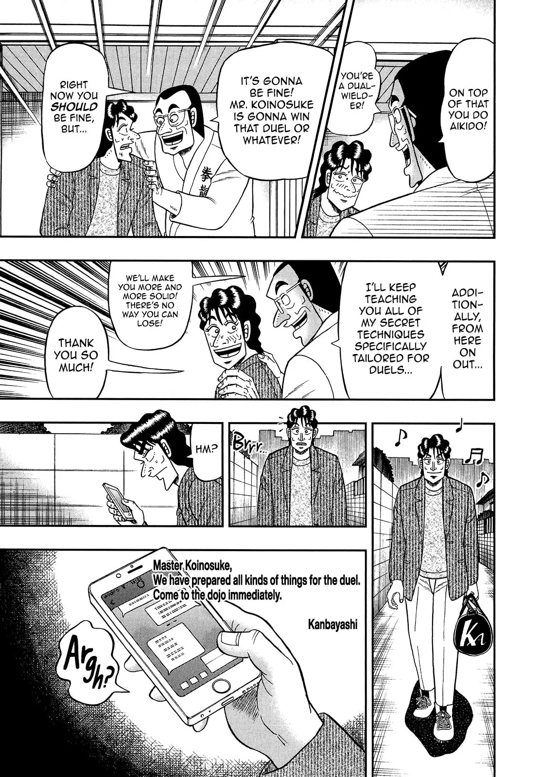 Shin Kurosawa - Saikyou Densetsu Chapter 93 page 9 - 