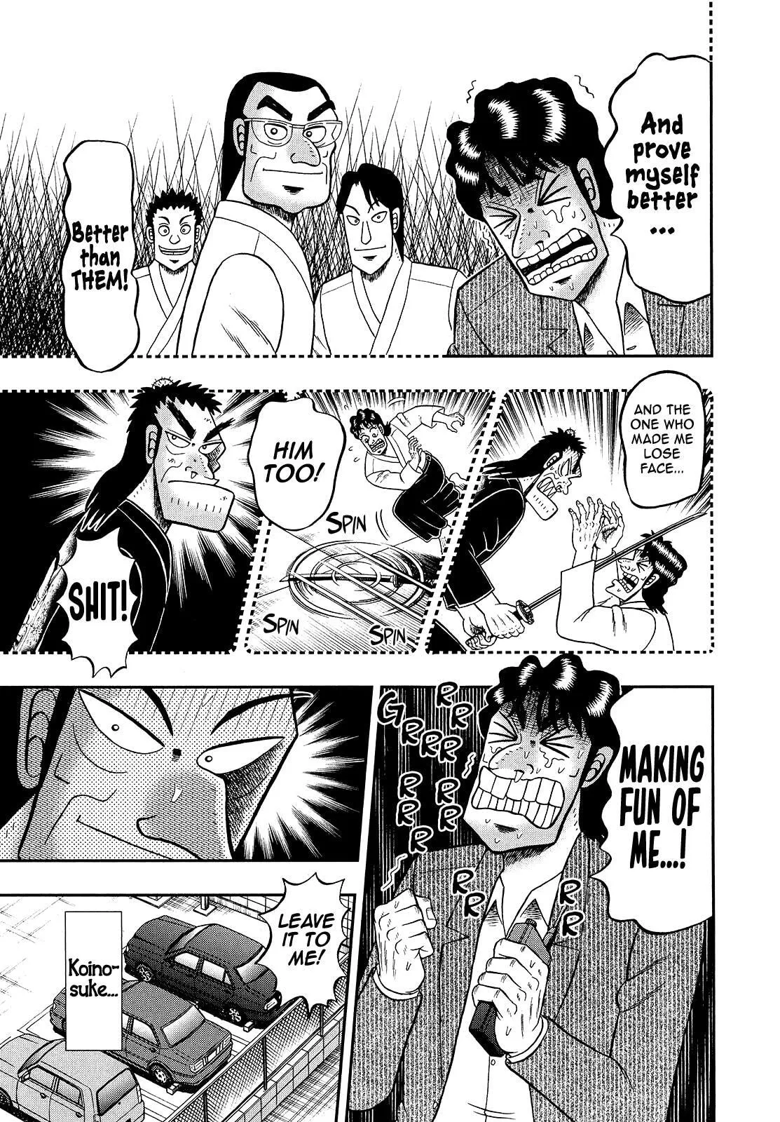 Shin Kurosawa - Saikyou Densetsu Chapter 96 page 5 - 