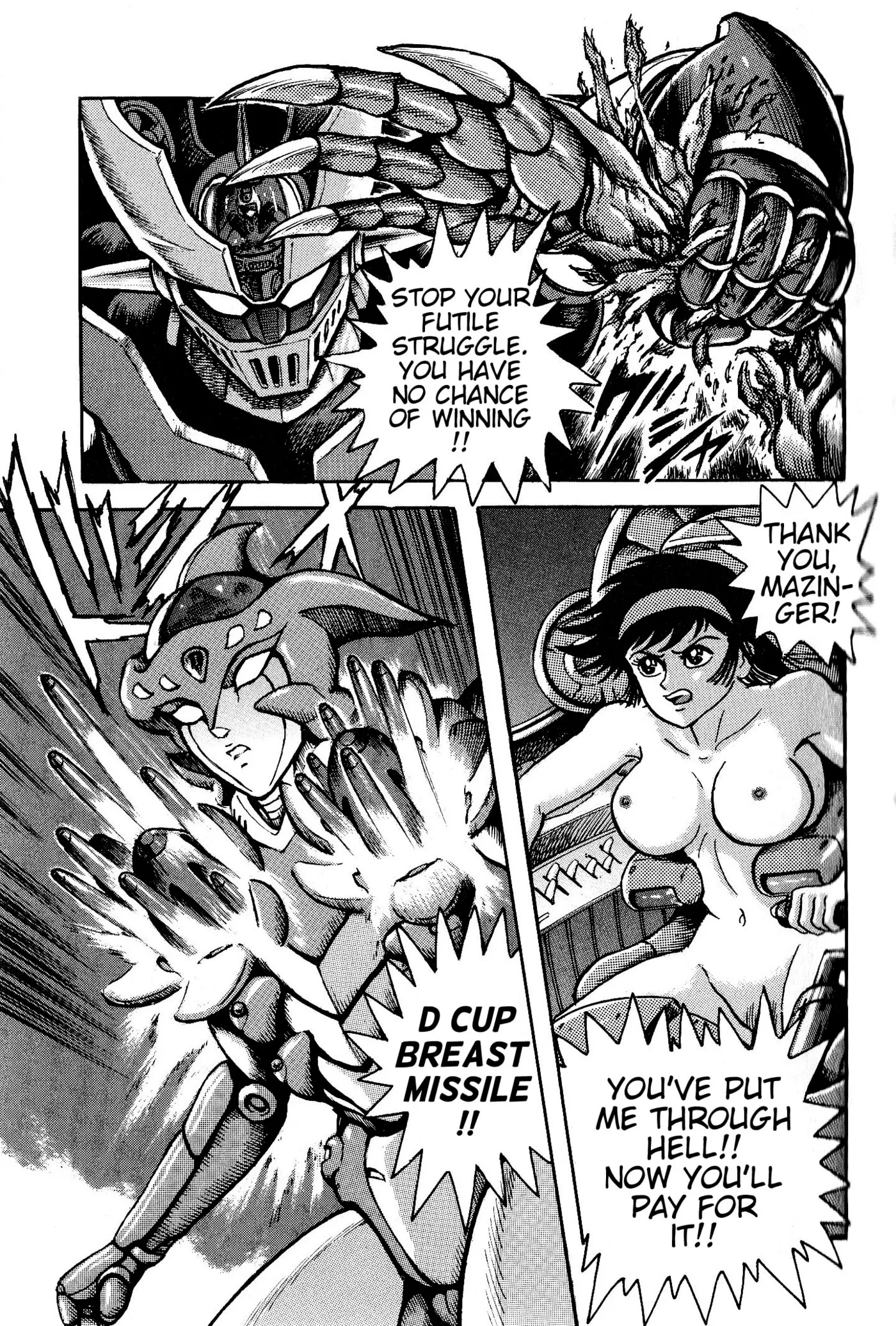 Read Shin Mazinger Impact! H Chapter chapter 1 image 95 on Lezhin