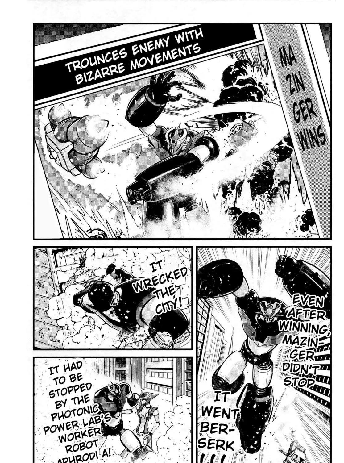 Read Shin Mazinger Zero chapter 27 image 12 on Lezhin