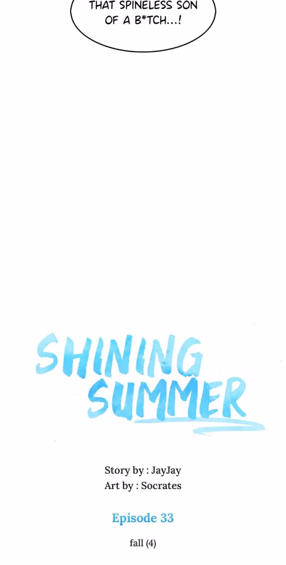 Read Shining Summer chapter 33 image 24 on Lezhin