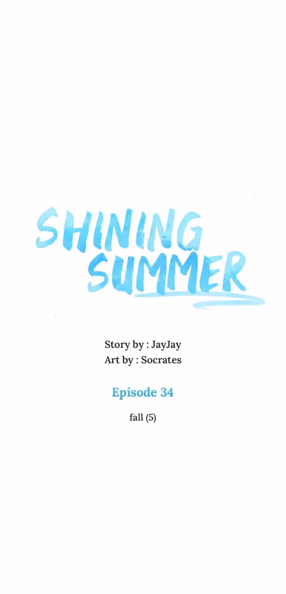 Read Shining Summer chapter 34 image 30 on Lezhin
