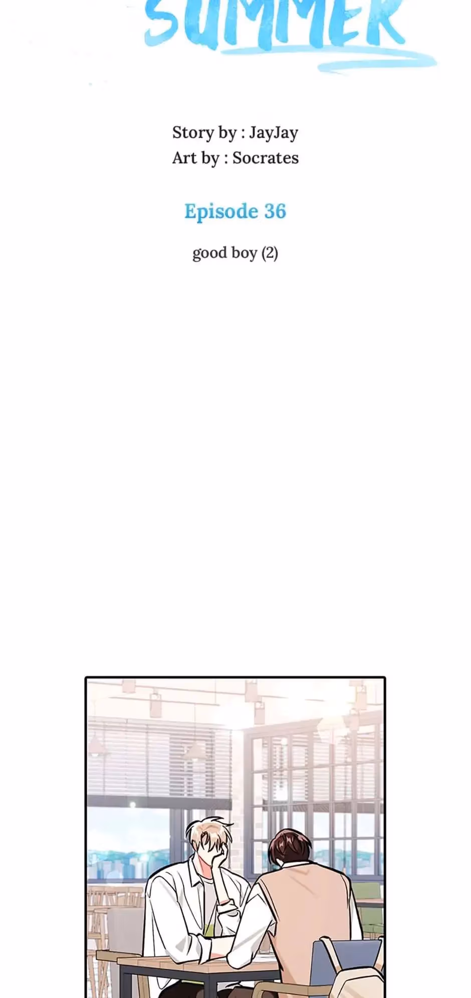 Read Shining Summer chapter 36 image 37 on Lezhin