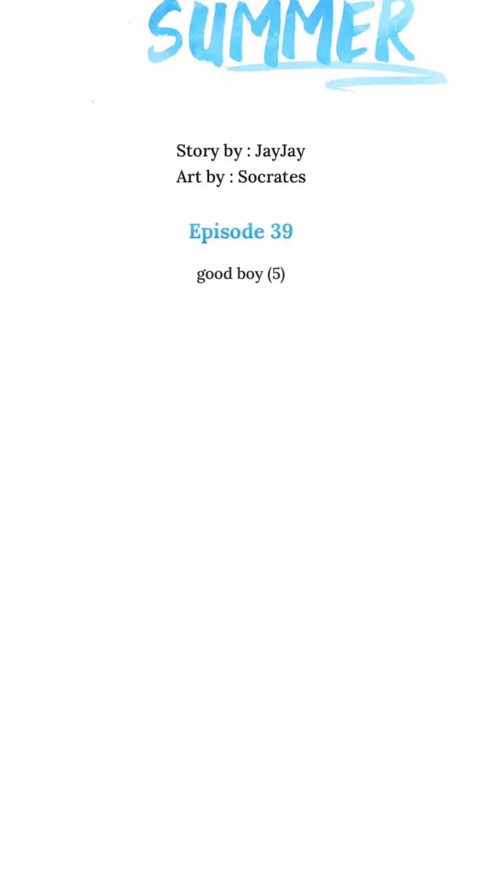 Read Shining Summer chapter 39 image 34 on Lezhin
