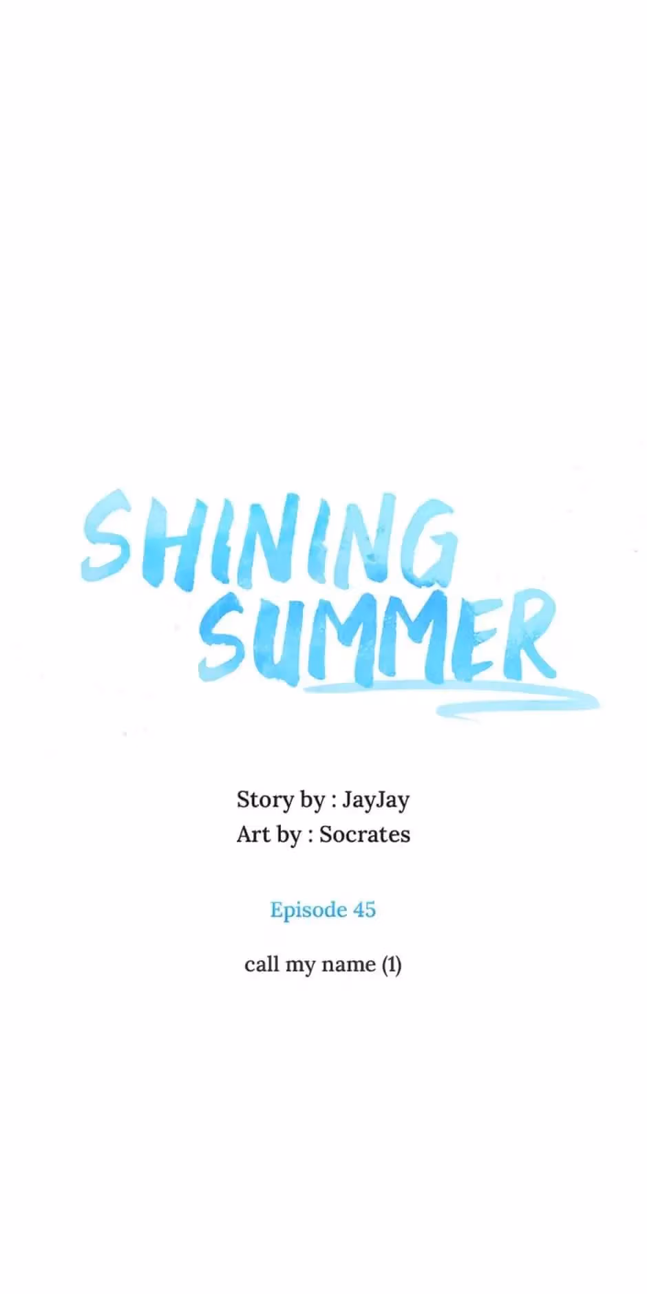 Read Shining Summer chapter 45 image 25 on Lezhin