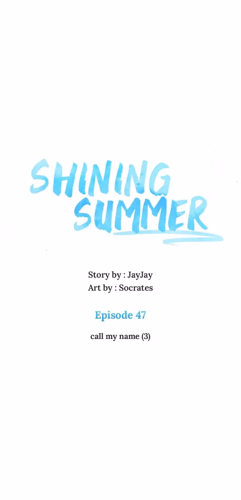 Read Shining Summer chapter 47 image 23 on Lezhin