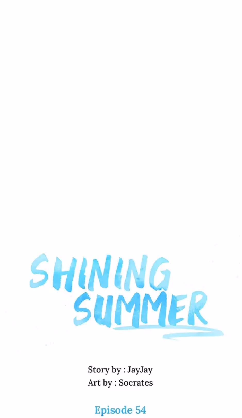 Read Shining Summer chapter 54 image 30 on Lezhin