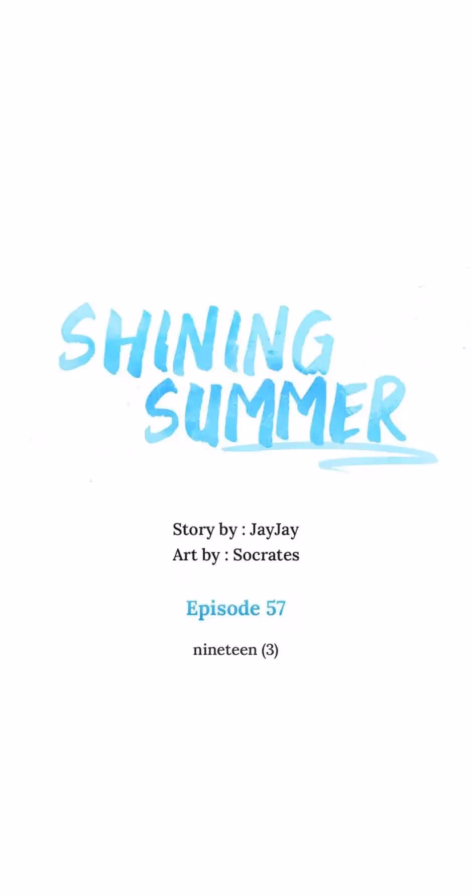 Read Shining Summer chapter 57 image 27 on Lezhin