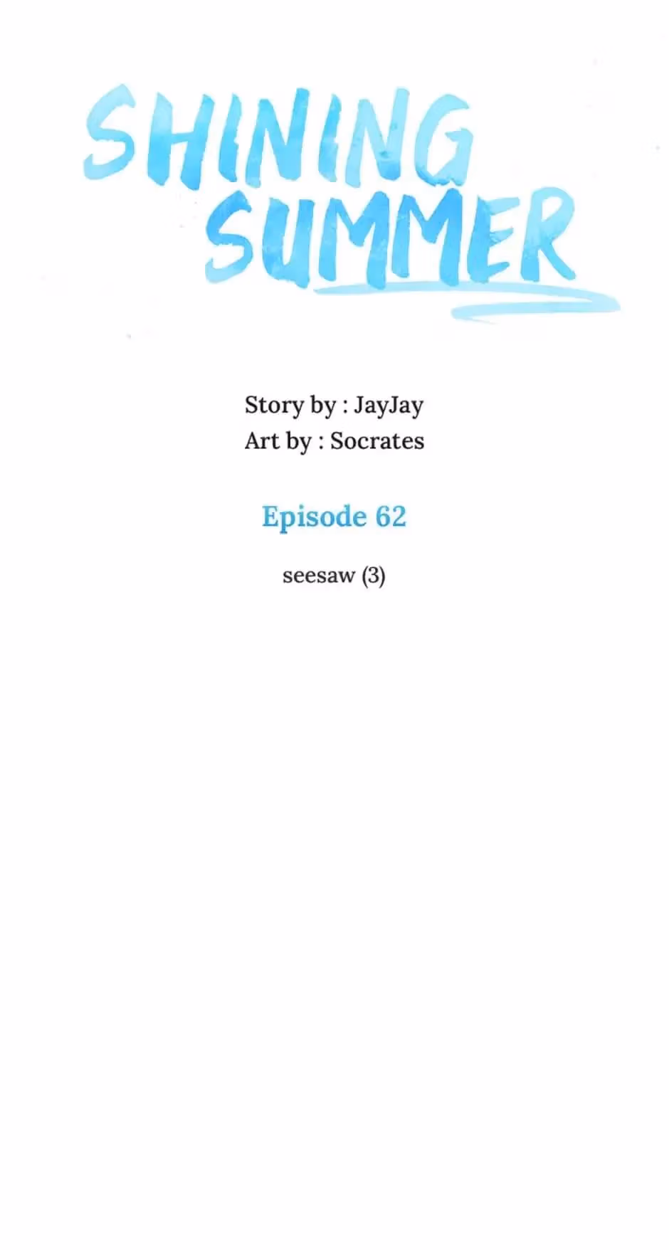 Read Shining Summer chapter 62 image 19 on Lezhin