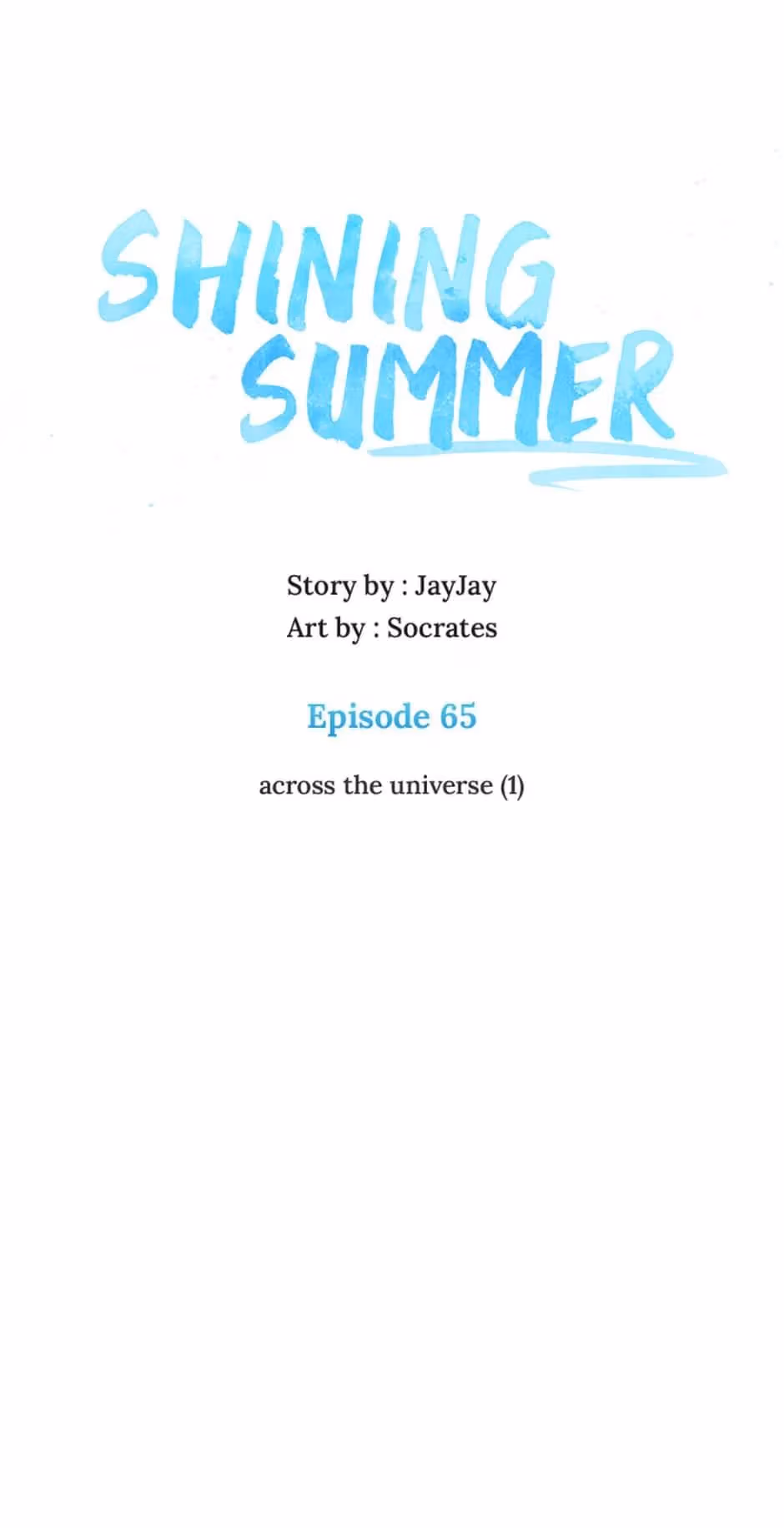 Read Shining Summer chapter 65 image 23 on Lezhin