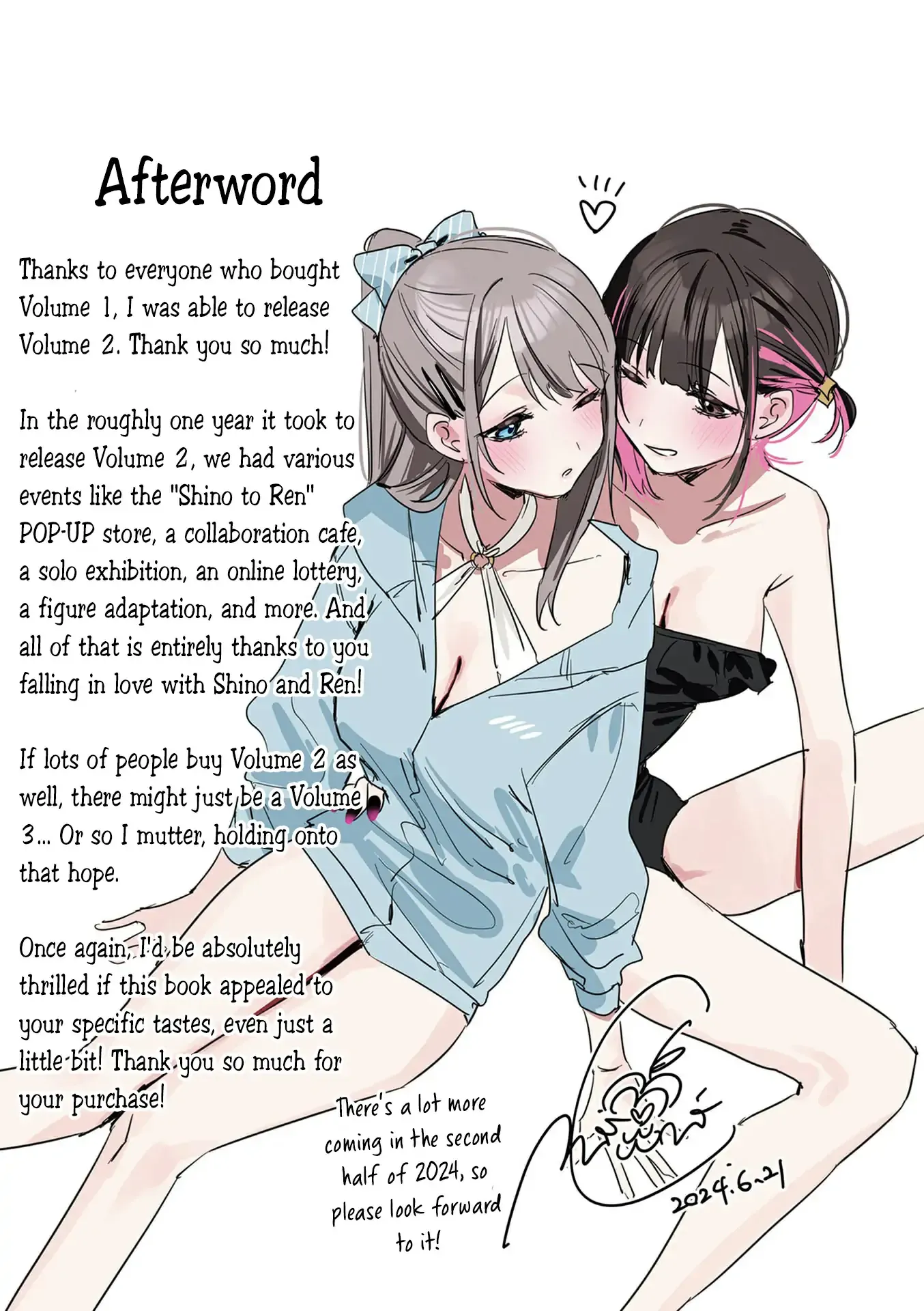 Read Shino & Ren chapter 25 image 9 on Lezhin