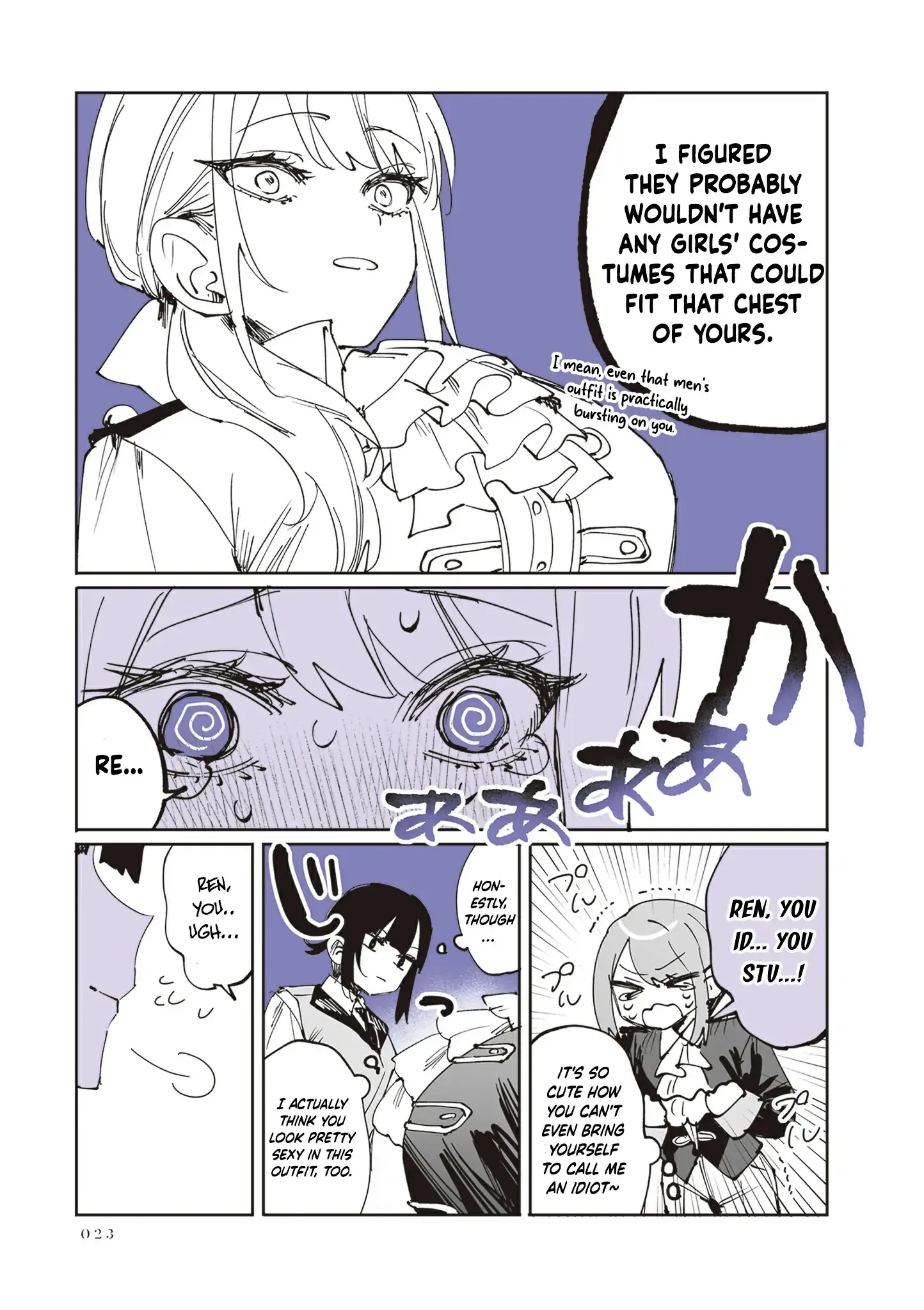 Read Shino & Ren chapter 27 image 12 on Lezhin