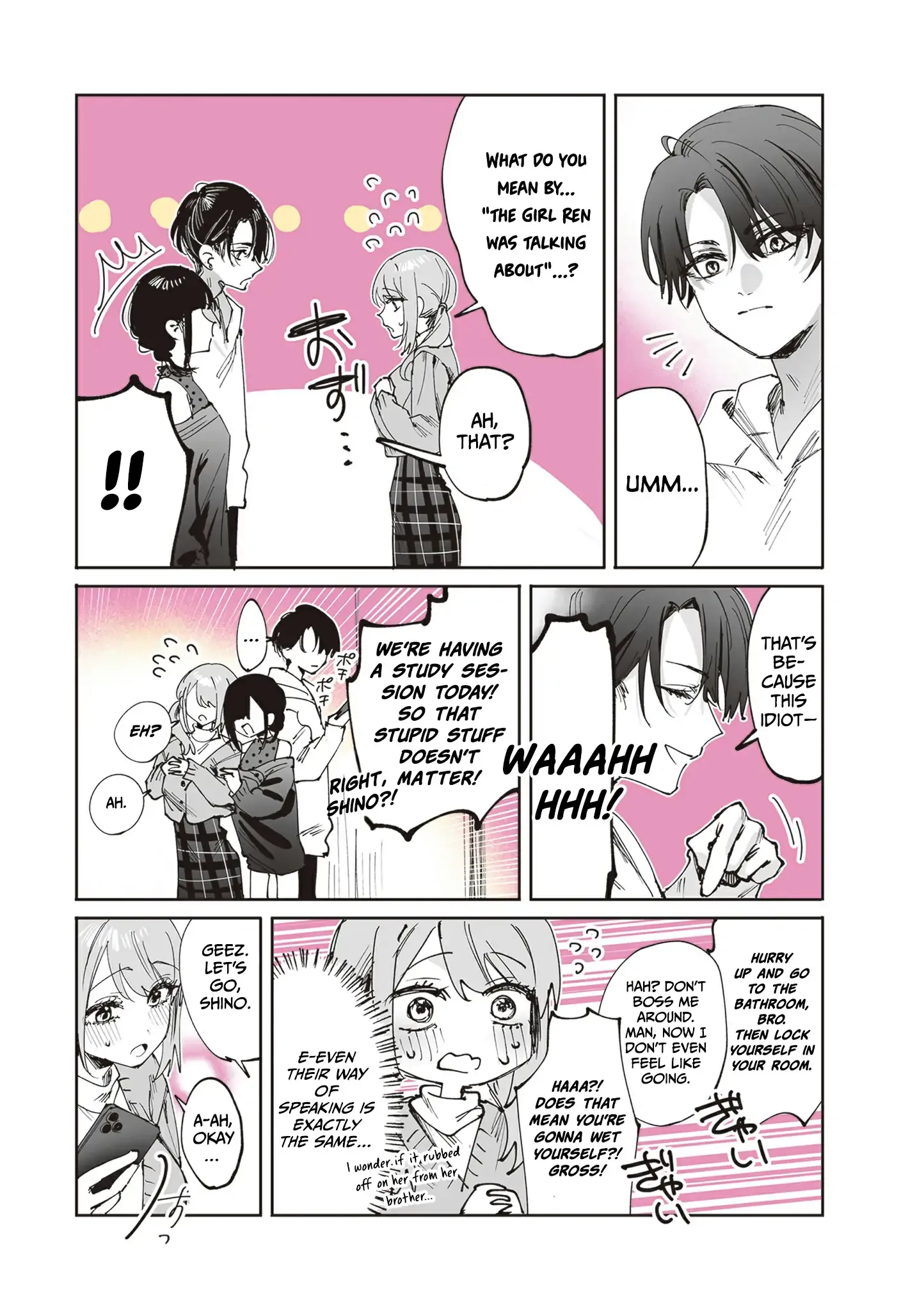 Read Shino & Ren chapter 28 image 5 on Lezhin