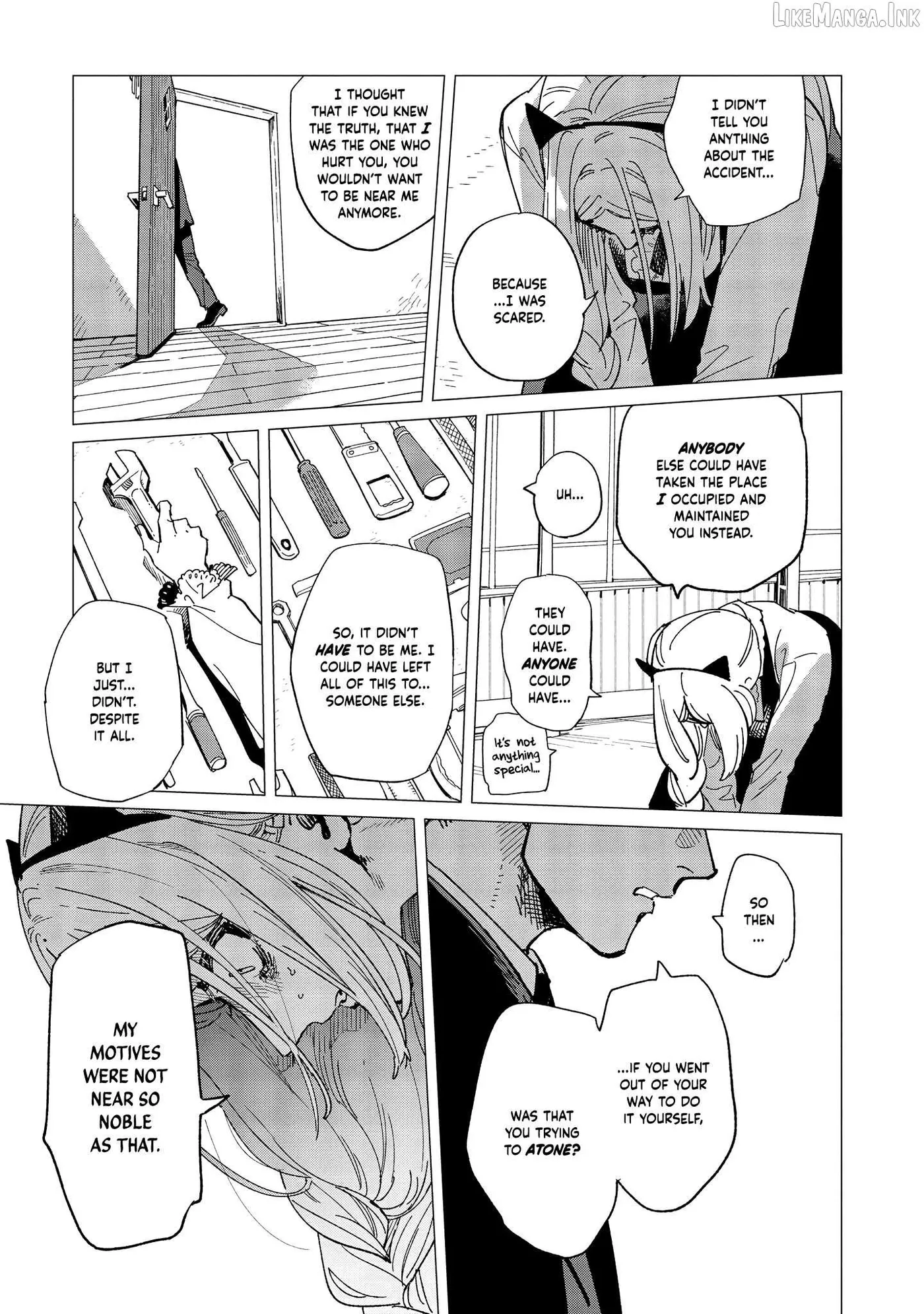 Shinozaki-kun no Mente Jijou Chapter 43 page 19 - 