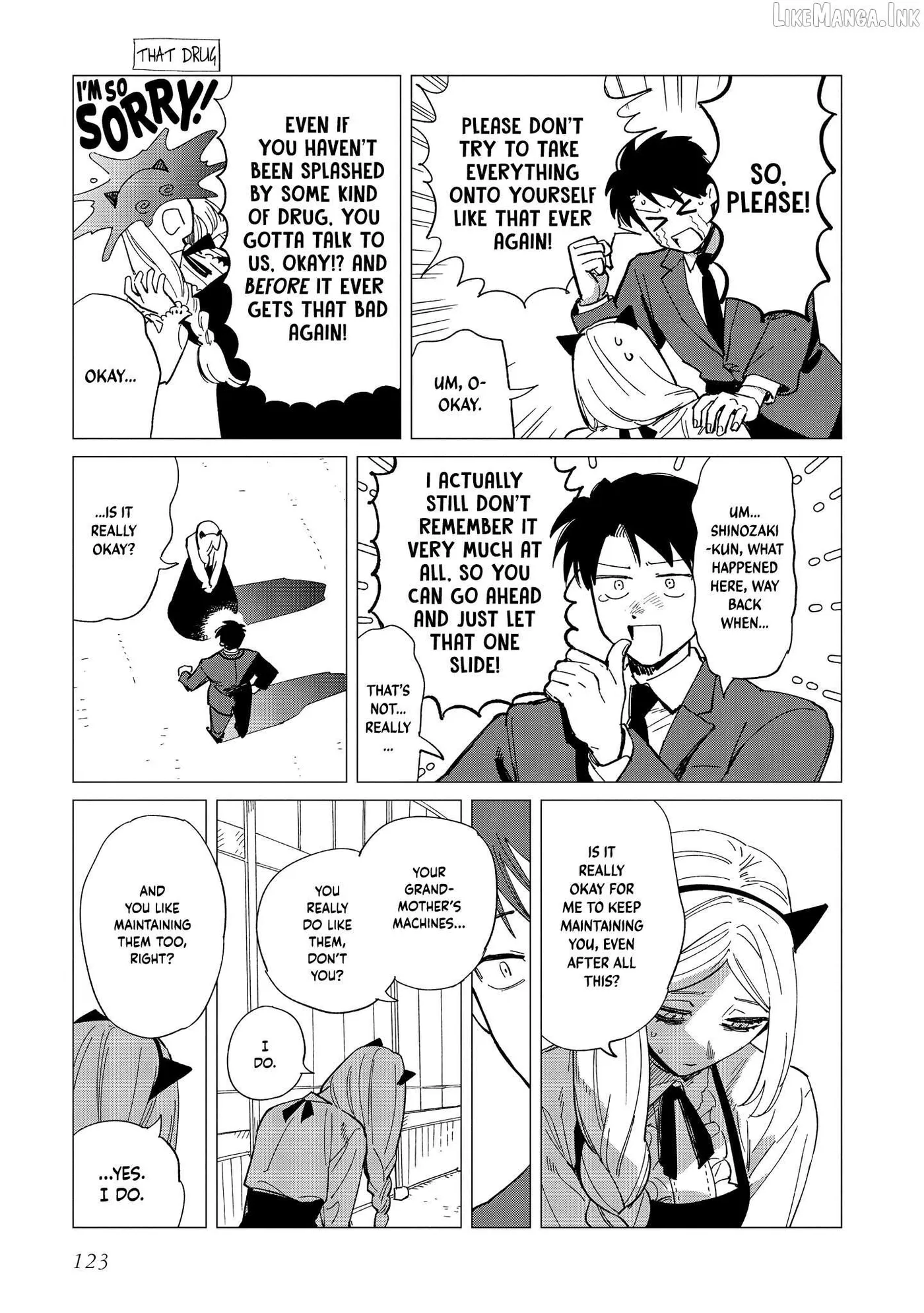 Shinozaki-kun no Mente Jijou Chapter 43 page 25 - 