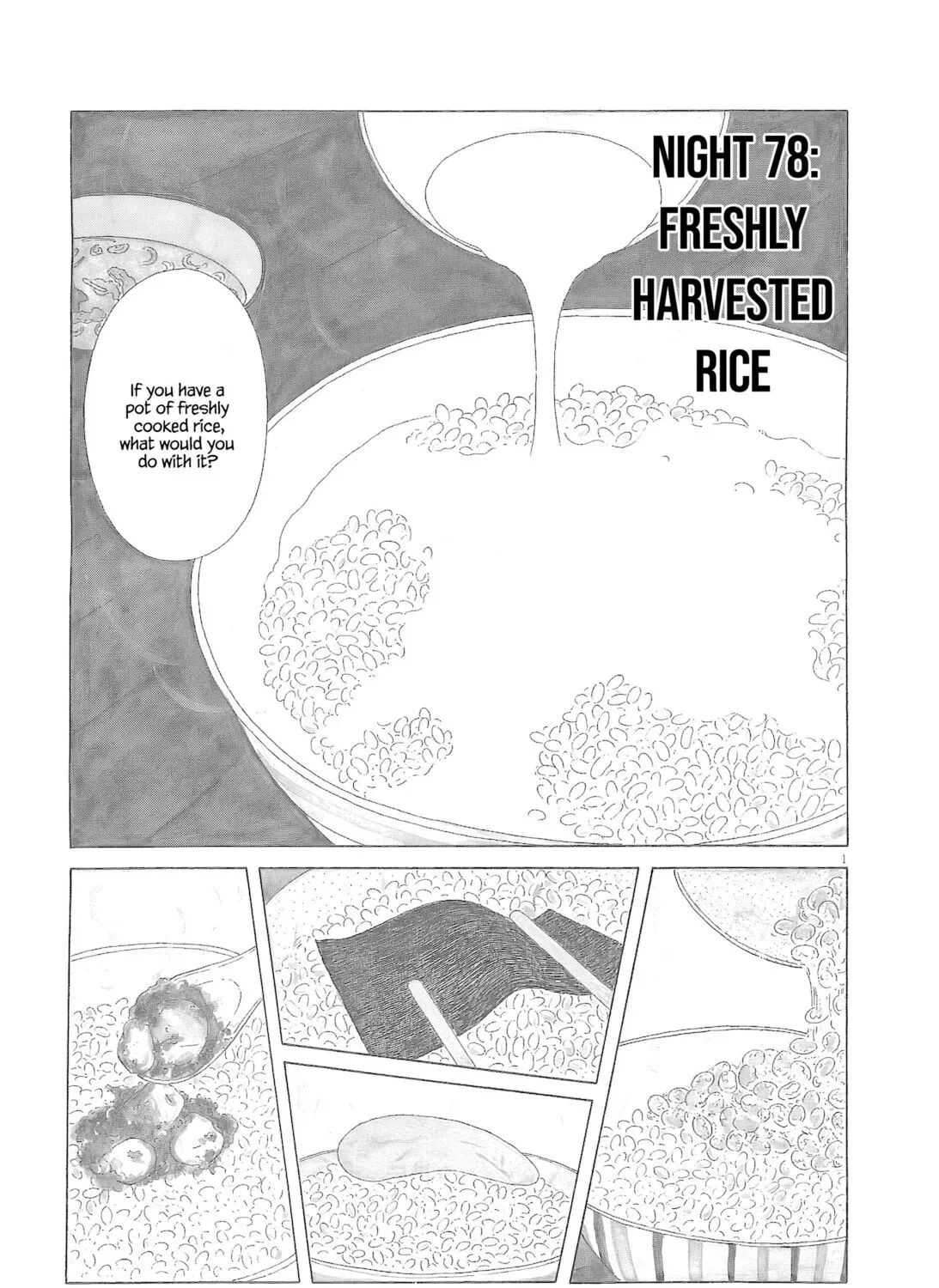 Read Shinya Shokudou chapter 78 image 1 on Lezhin