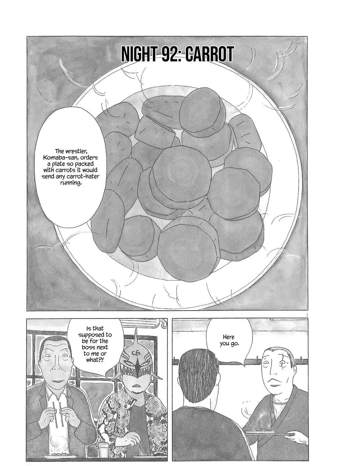 Read Shinya Shokudou chapter 92 image 1 on Lezhin