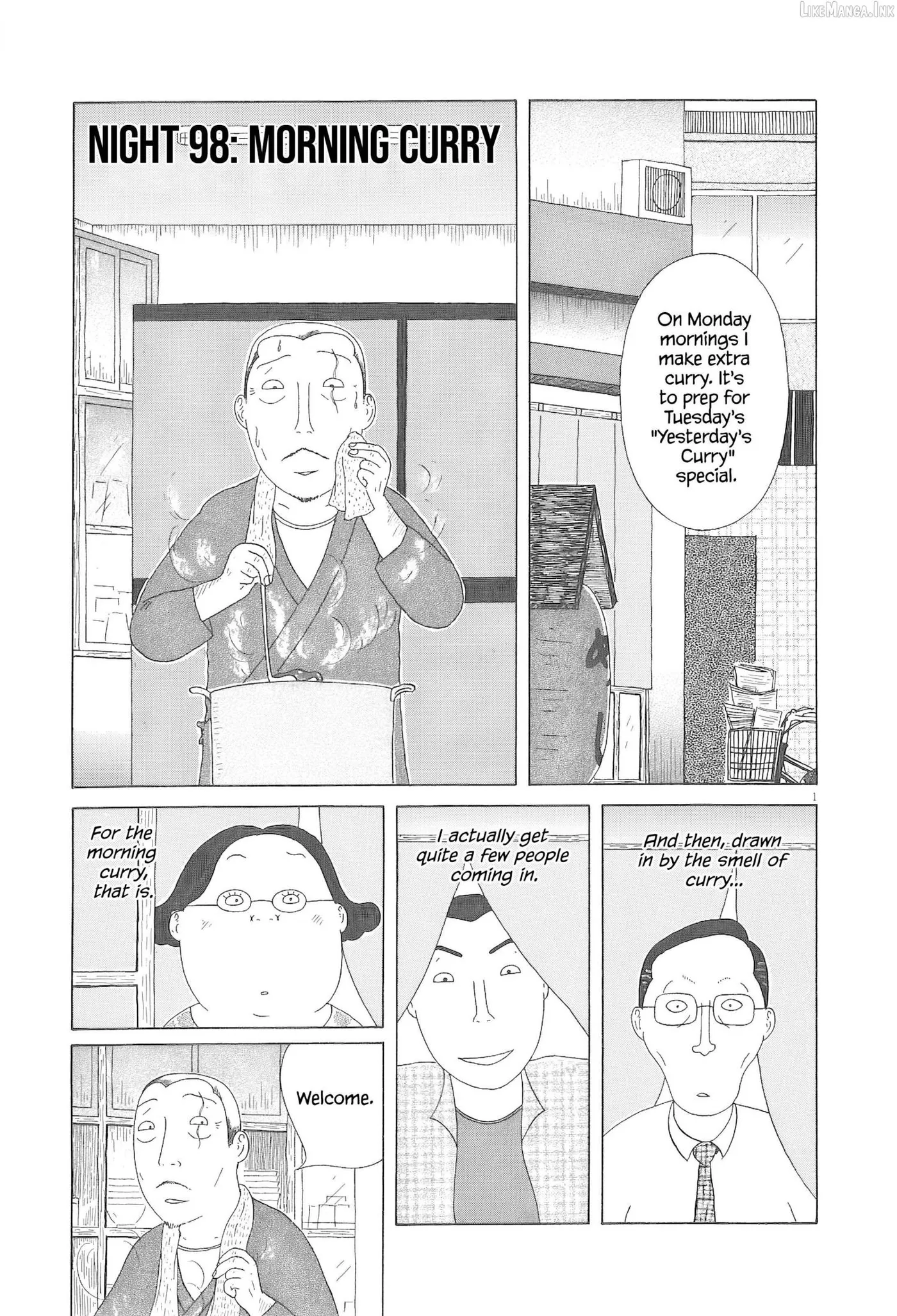 Read Shinya Shokudou chapter 98 image 1 on Lezhin