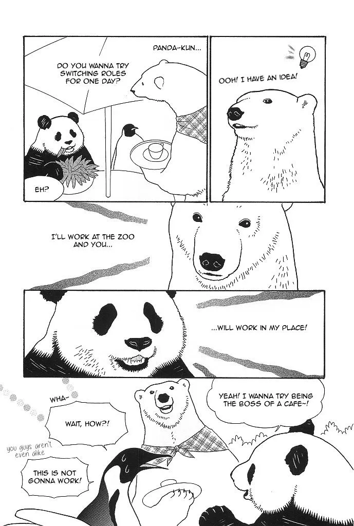Shirokuma Cafe Chapter 45 page 4 - 